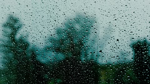 Rain on the window