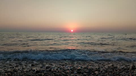 Sea sunset